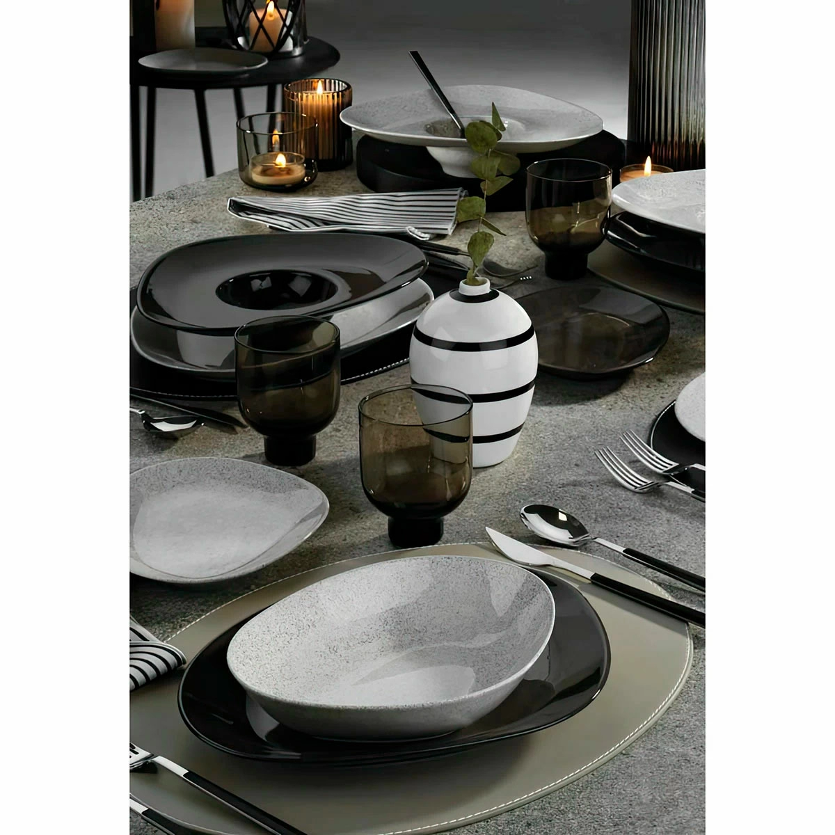 Салатник Kutahya Galaxy 0,6л, черный фото 3