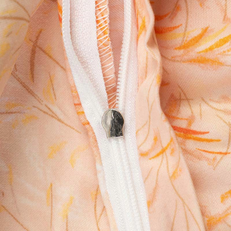 Комплект постельного белья евро Pappel Peach Feather фото 2