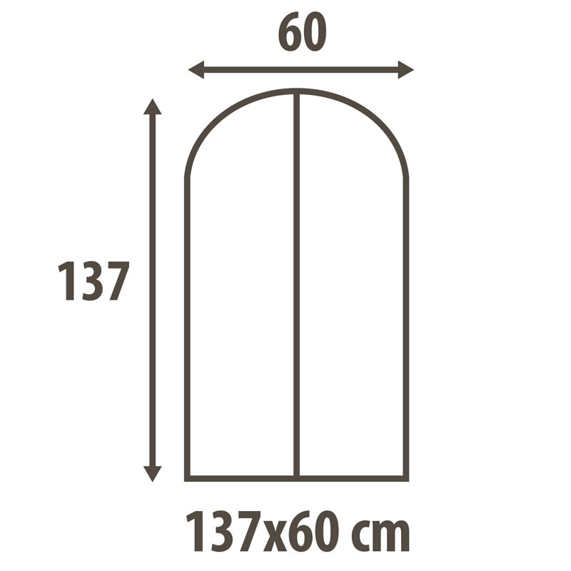 Чехол для одежды Hausmann Herbarium 137x60см фото 2