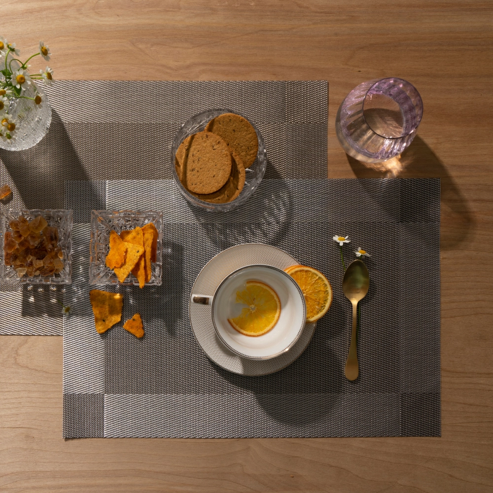 Салфетка сервировочная Zapel Frame grey&brown фото 5