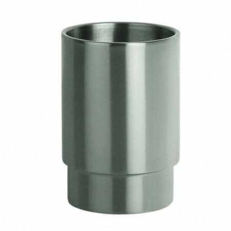 Полноразмерное изображение Стакан для зубных щеток Spirella Nyo, матовая сталь фото 1