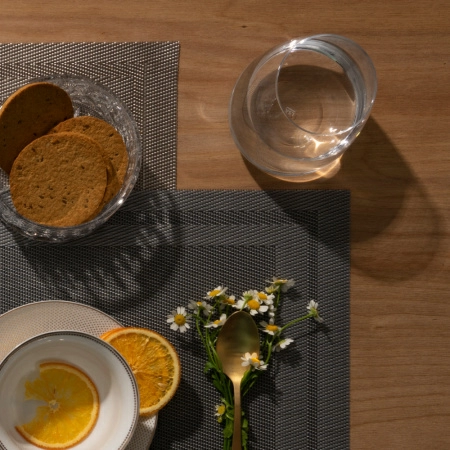 Салфетка сервировочная Zapel Frame silver stripe фото 3