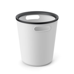 Корзина для мусора 10л Ambient Folk, цвет светло-серый