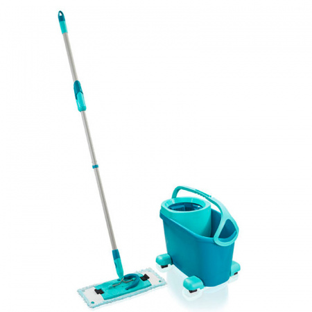 Комплект для влажной уборки Leifheit Clean Twist M Ergo швабра и ведро на колесиках фото 1