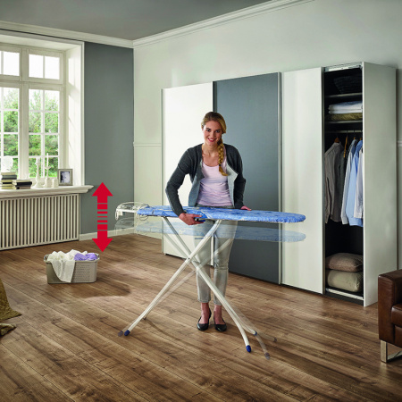 Гладильная доска с электроподключением Leifheit Airboard Compact Plus M 120х38см фото 8