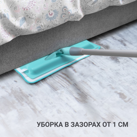 Швабра для влажной уборки Hausmann Classic Home с телескопической ручкой фото 6